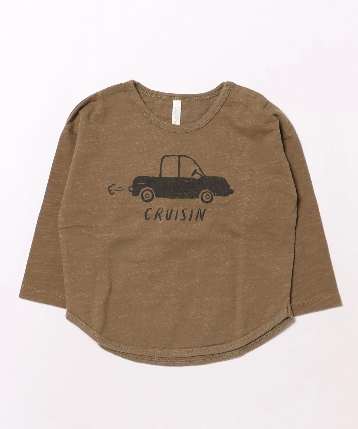 Детская футболка с длинным рукавомCruisin Rylee + Cru, Moss