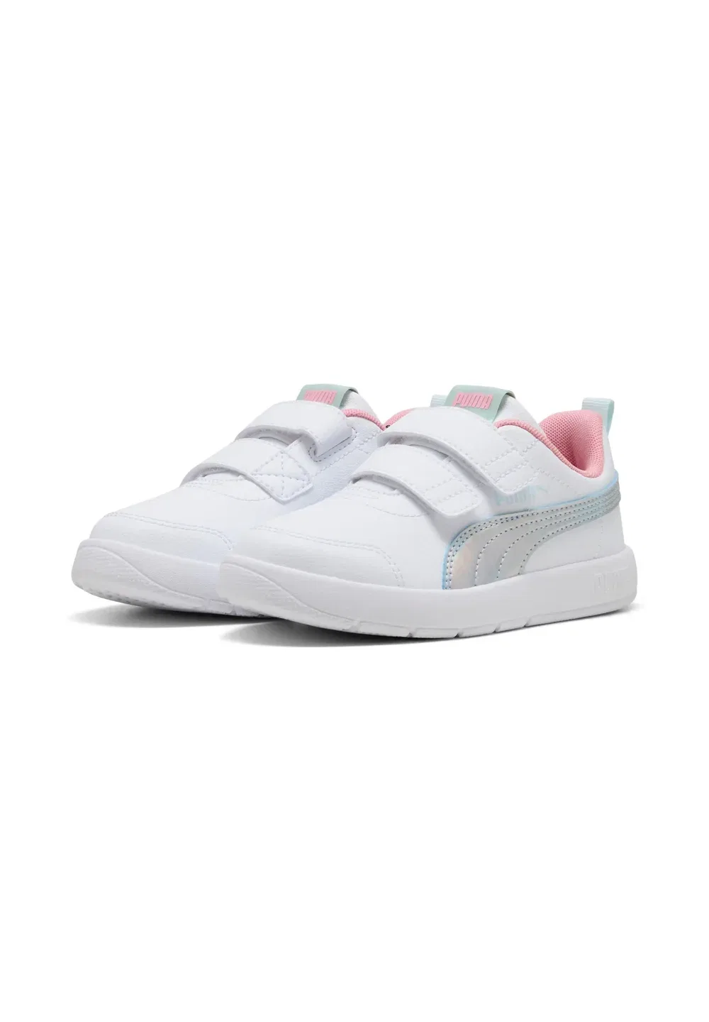 Courtflex v3 spacebelle v ps - кроссовки Puma, Bianco — фото 2