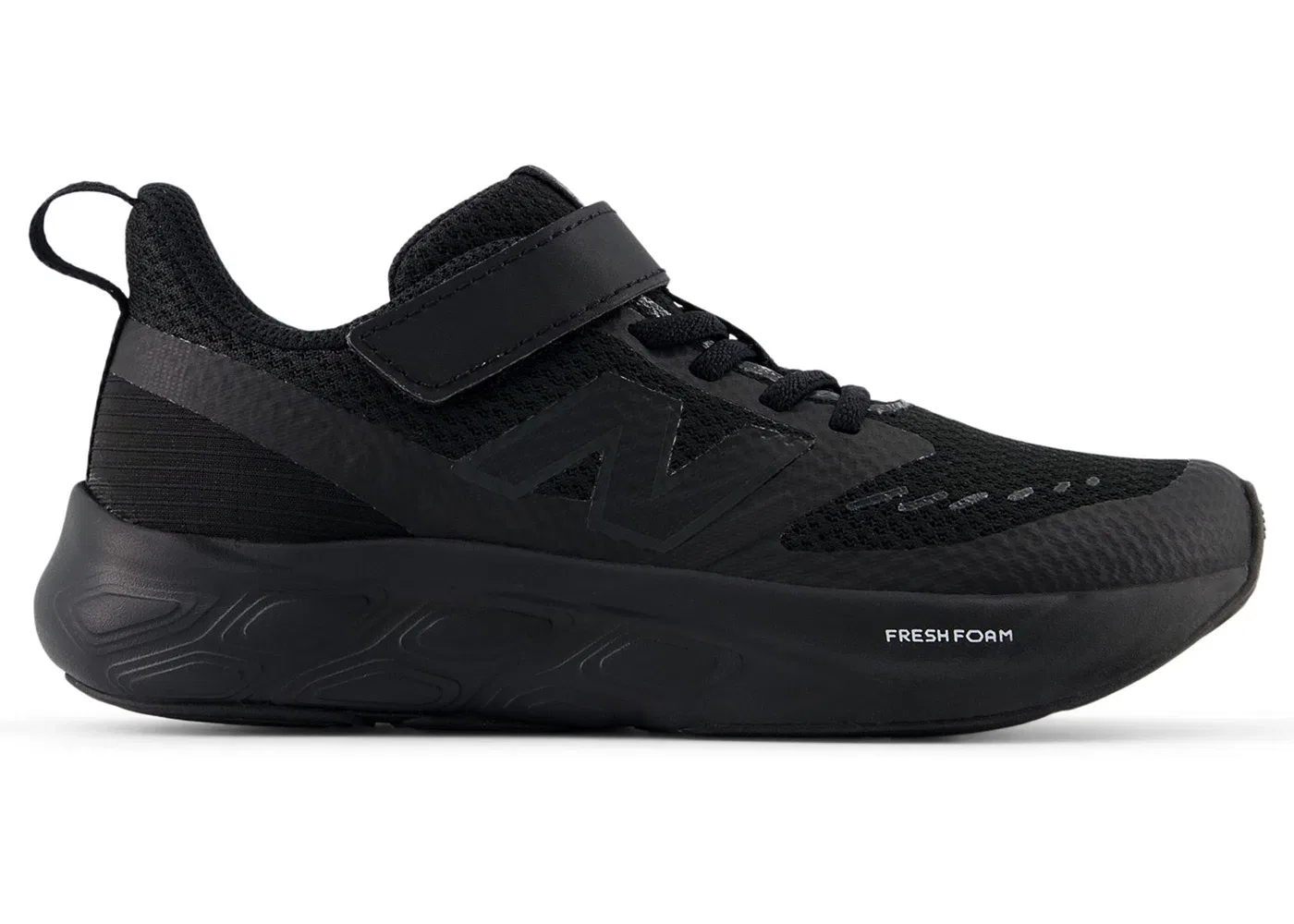 Детские кроссовки с липучками New Balance 625 Hook and Loop, Black Phantom