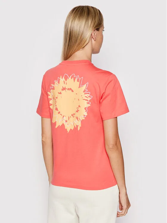 Футболка regular fit Sunflower Graphic Adidas, оранжевый — фото 2