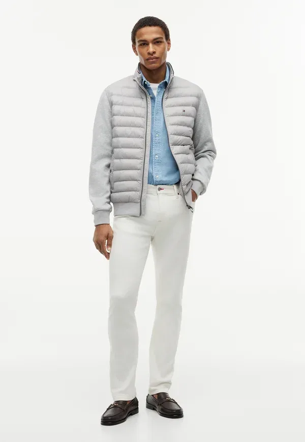 Куртка легкая, Light jacket, Tommy Hilfiger, Light Grey Heather, светло-серый — фото 2
