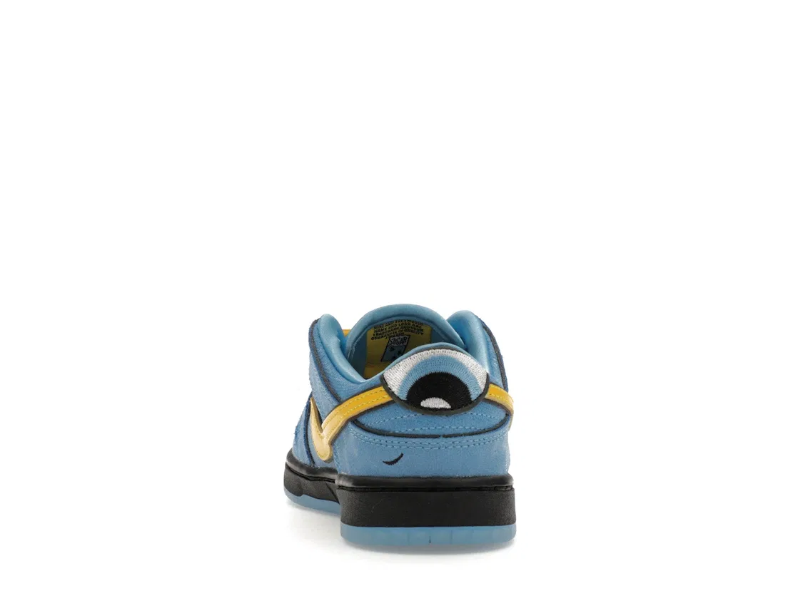 Детские кроссовки с принтом Nike SB Dunk Low The Powerpuff Girls Bubbles Nike, Blue Chill/Deep Royal Blue/Active Pink — фото 4