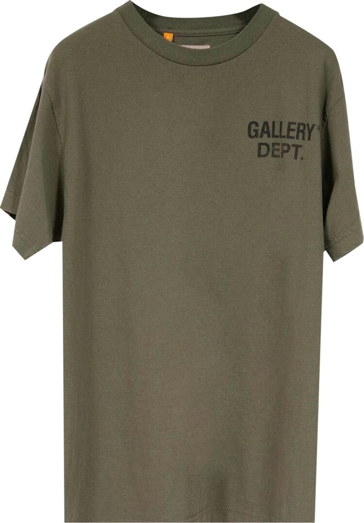 

Футболка Gallery Dept. Vintage Souvenir Tee 'Olive', зеленый