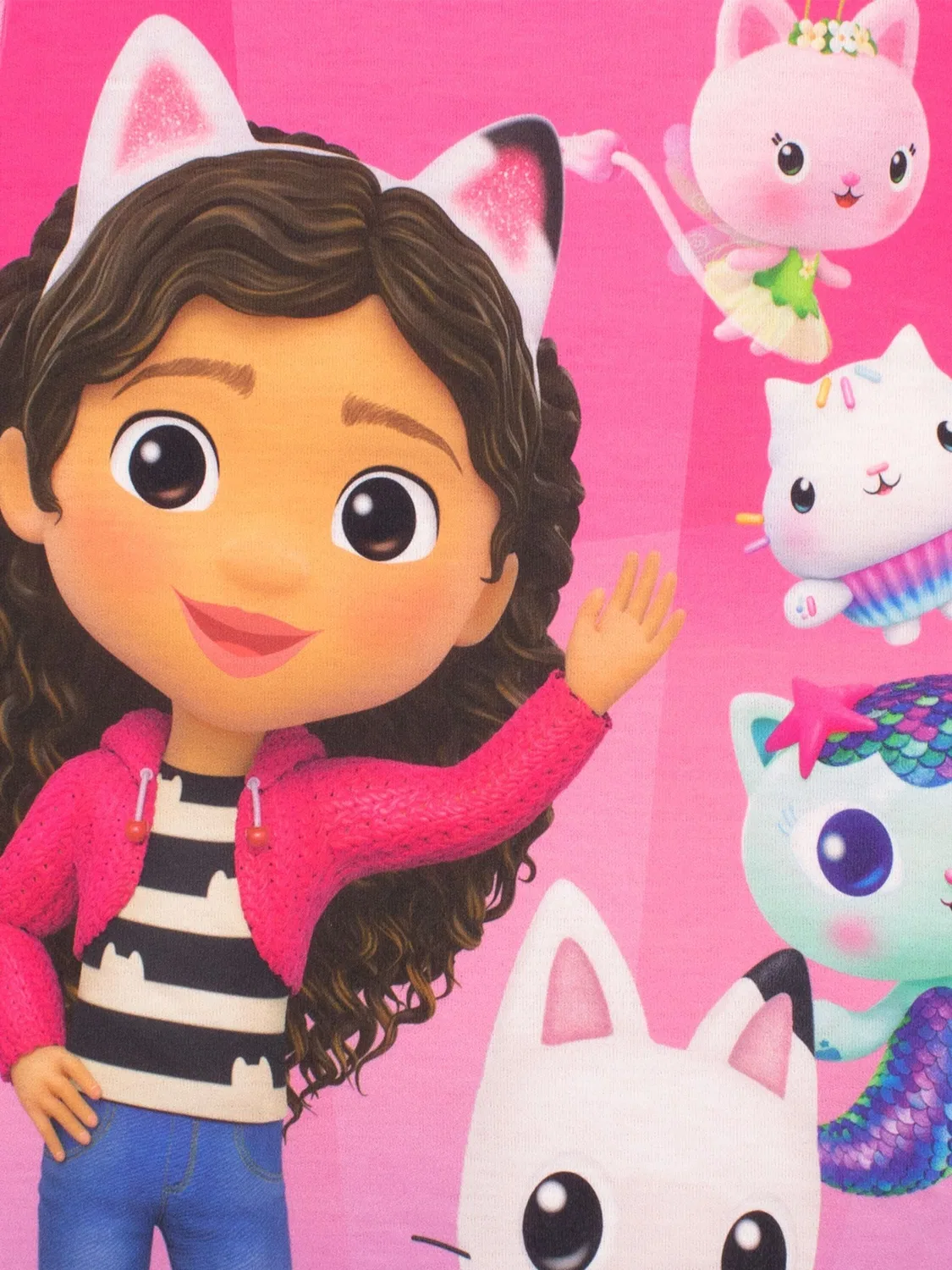 Пижама Character Pink Gabbys Dollhouse, розовая — фото 4