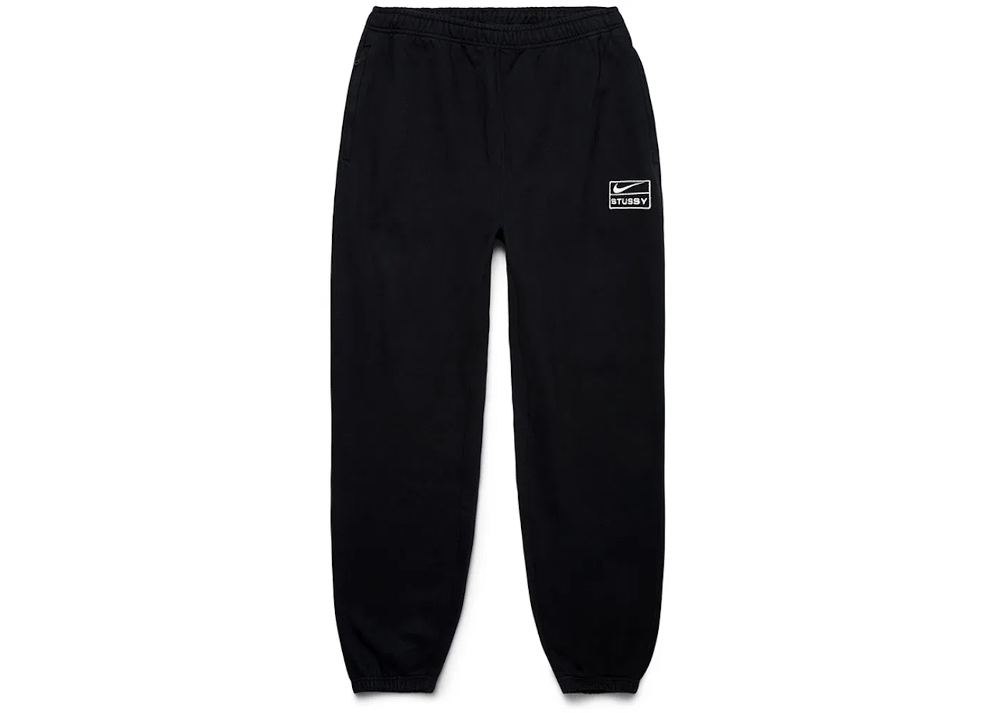 Мужские спортивные штаны с эффектом потертости Nike x Stussy Sweatpants, Black