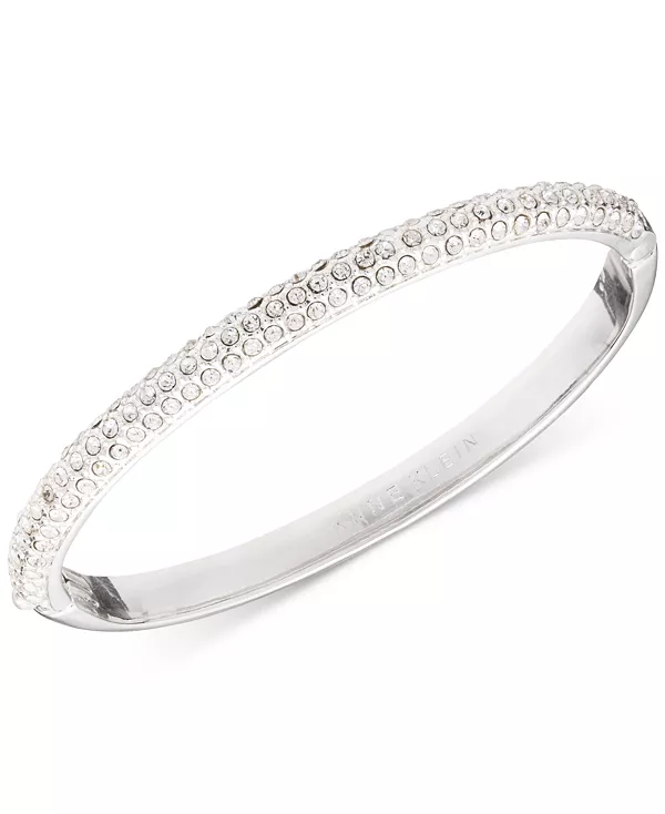 

Браслет с кристаллами и паве, созданный для Macy's Anne Klein, silver