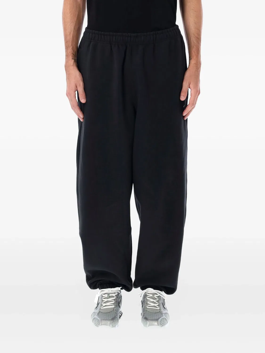 Спортивные штаны с логотипом Swoosh Nike, черный