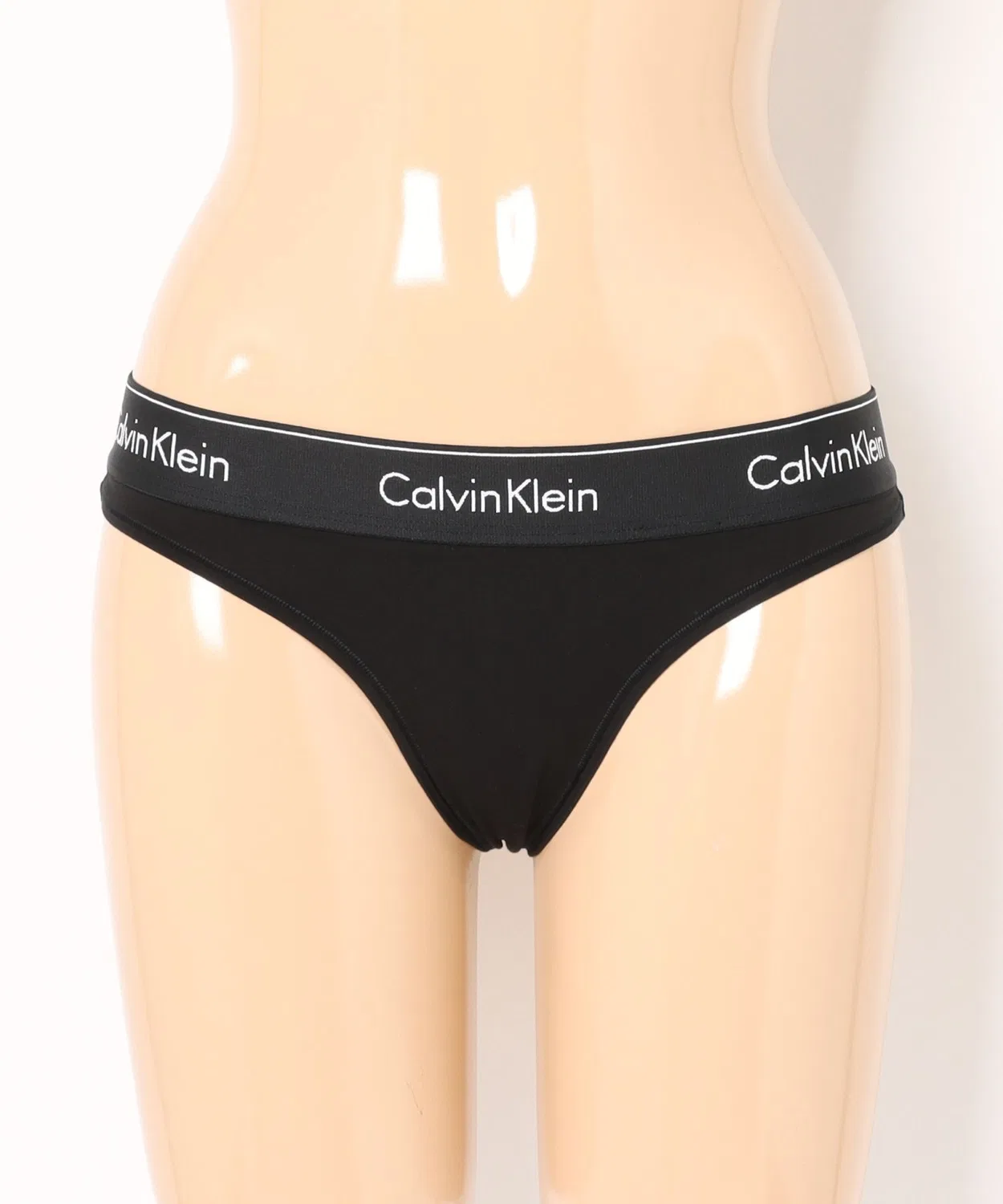 Женские трусы с логотипом Calvin Klein, Black — фото 2