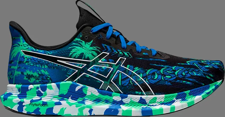 

Кроссовки noosa tri 14 'tropical - black white' Asics, черный