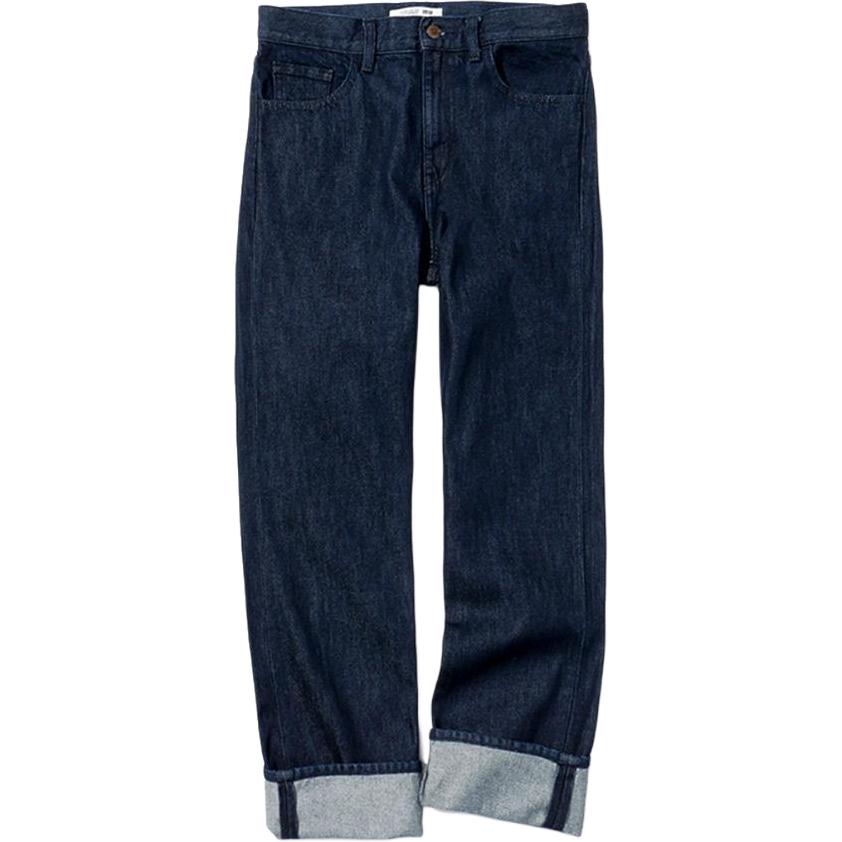 

Обычные прямые джинсы Uniqlo, синий