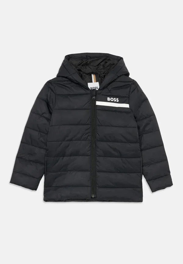 Пуховая куртка - зимняя куртка Boss Kidswear, черный — фото 3