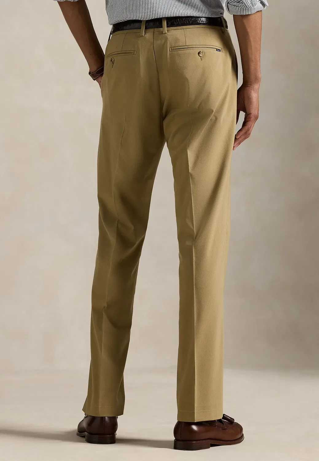 Брюки-Чиносы Manhasset прямого кроя из эластичной ткани Polo Ralph Lauren, Desert Khaki — фото 3