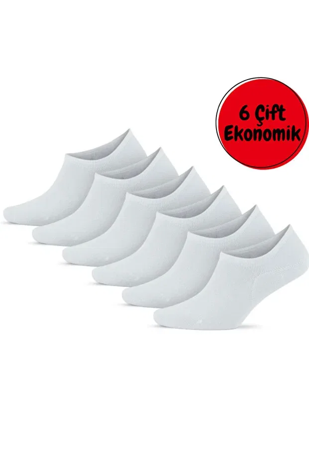 Детские носки-следки хлопковые 6 пар H&N Socks, White