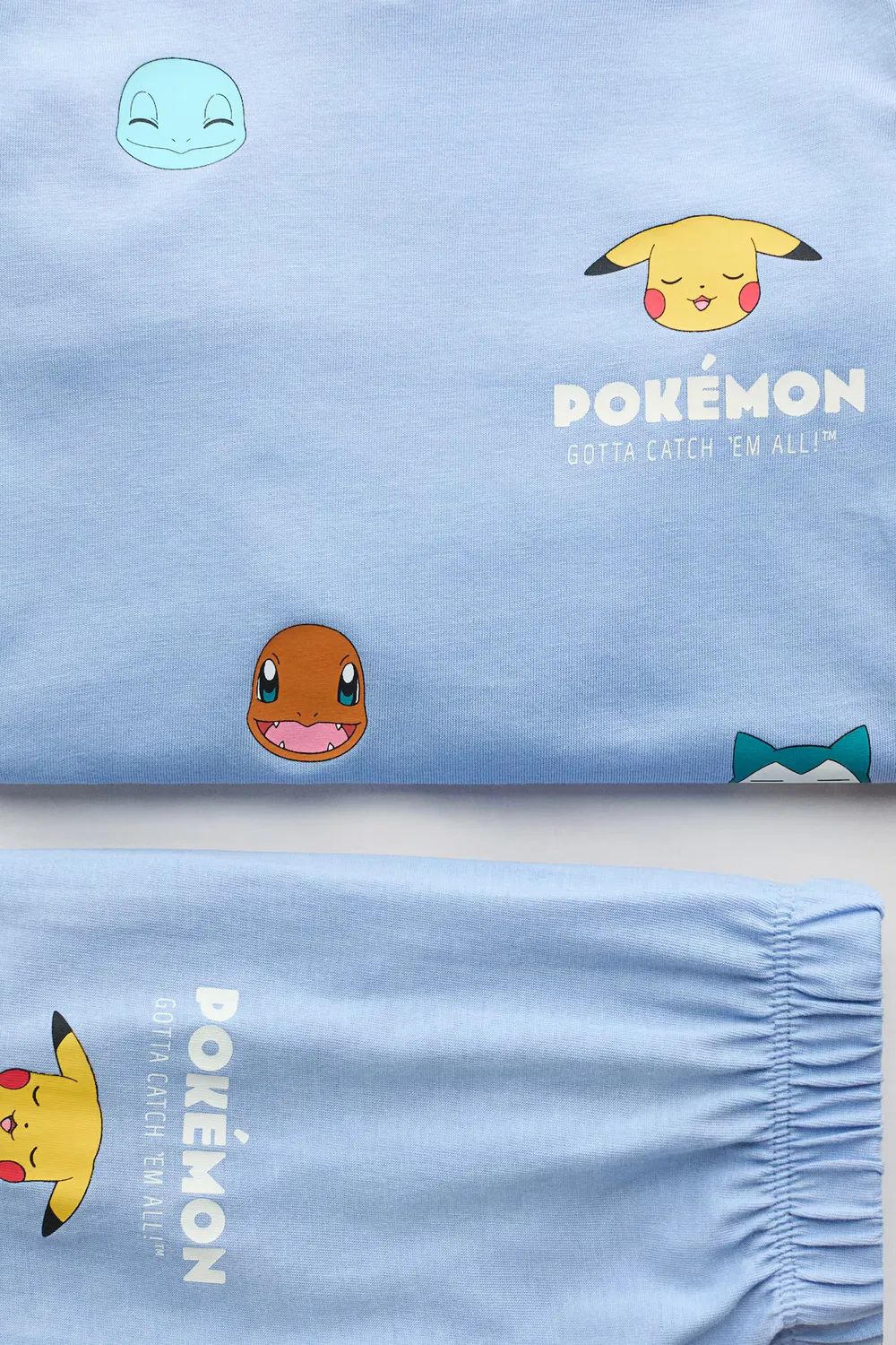Пижама из набивного хлопка H&M, Blau/Pokémon — фото 2
