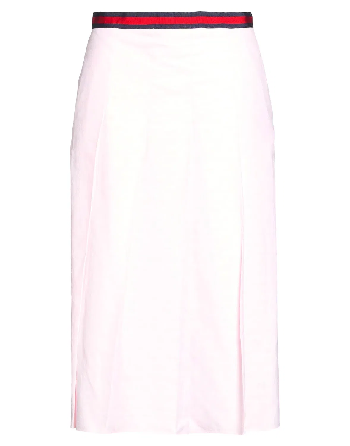 Женская плиссированная юбка с принтом Gucci, Light Pink