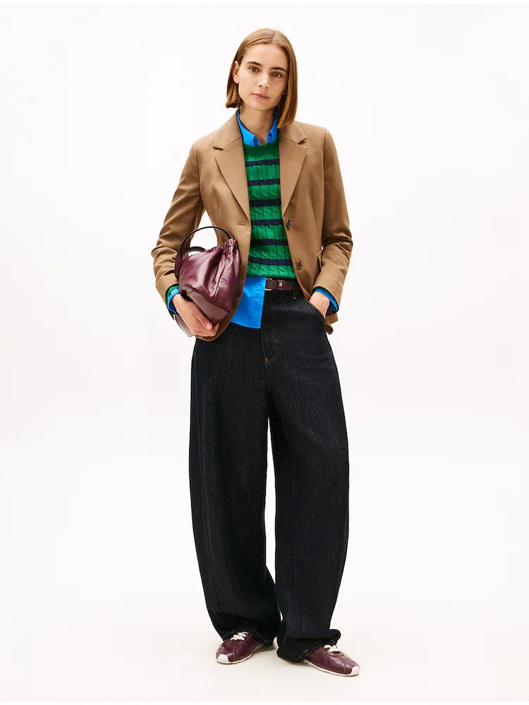 Джинсы широкие TOMMY HILFIGER, Dark Blue