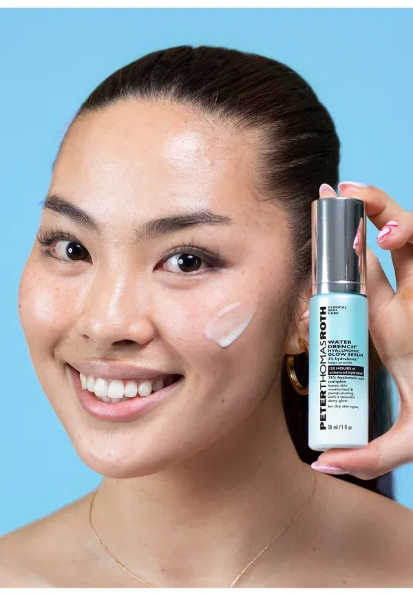 Сыворотка с гиалуроновой кислотой Water Drench Hyaluronic Glow Serum Peter Thomas Roth, Blue, 30 мл — фото 2