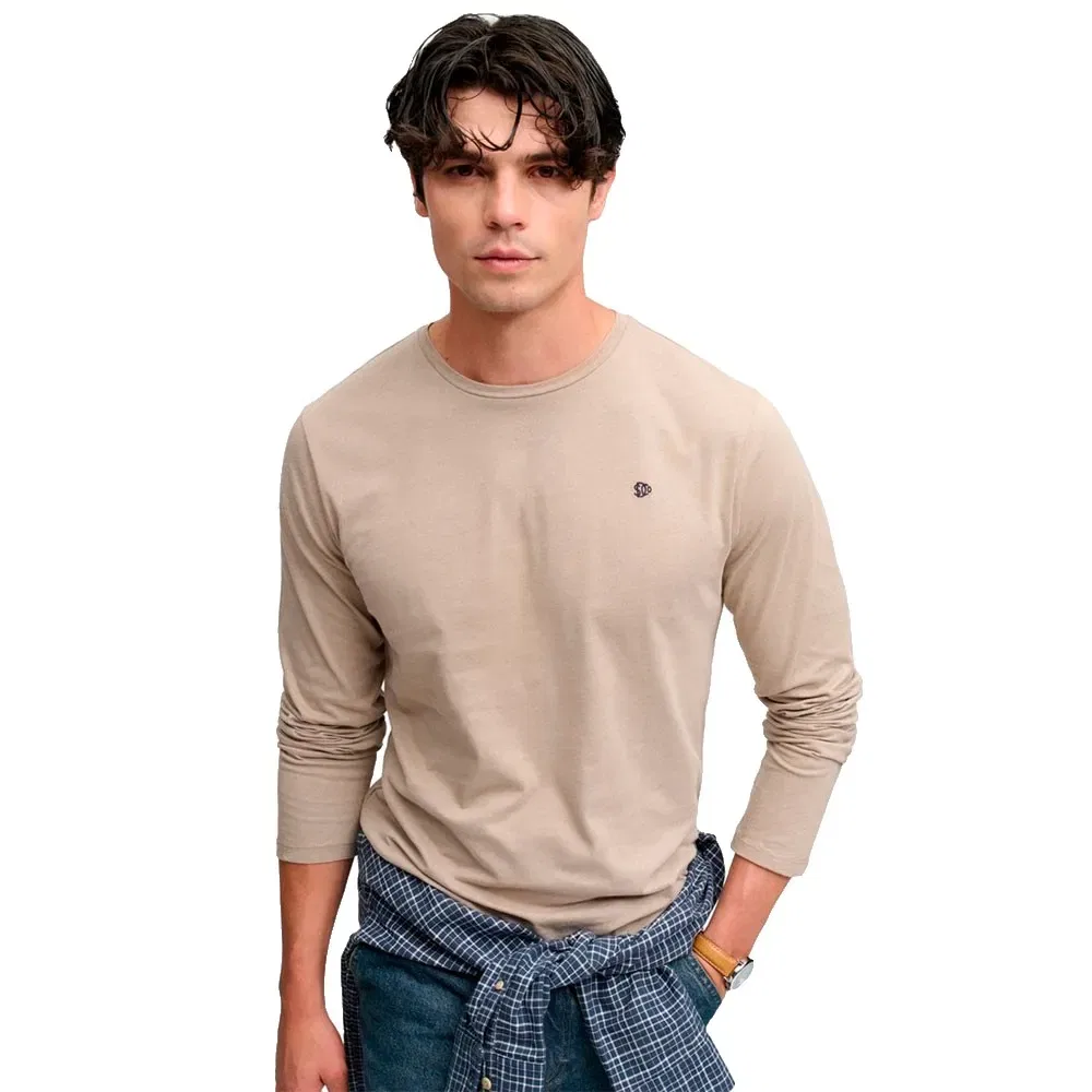 Мужской свитер с вышивкой SD&Co Superdry, Beige — фото 3