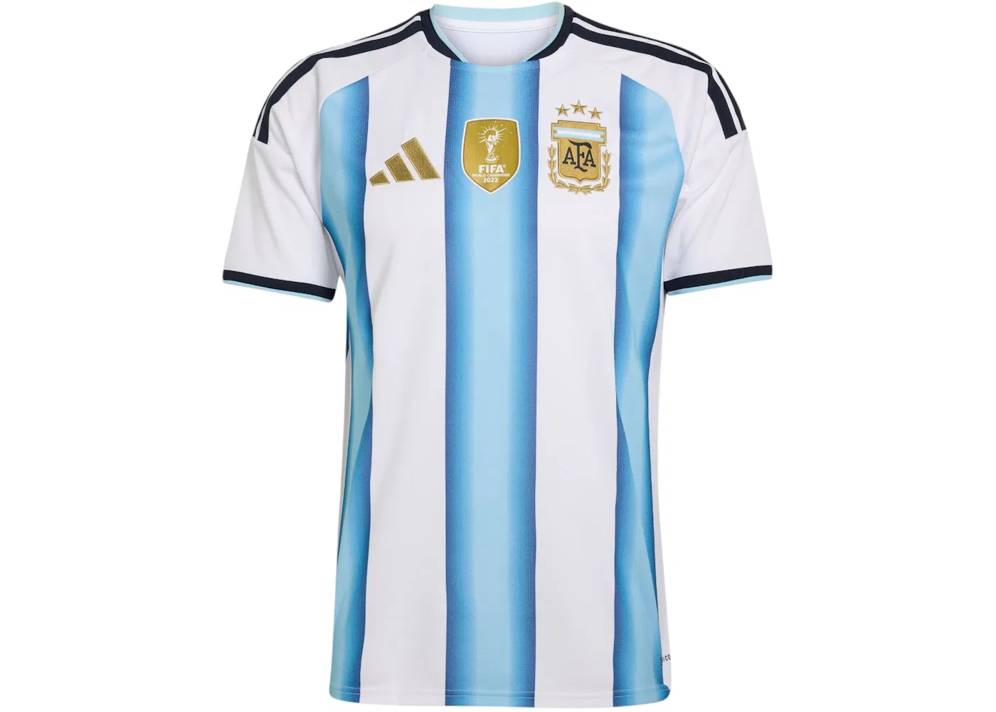 Детская футбольная джерси Adidas Argentina 26 Home, White/Icey Blue/Light Blue