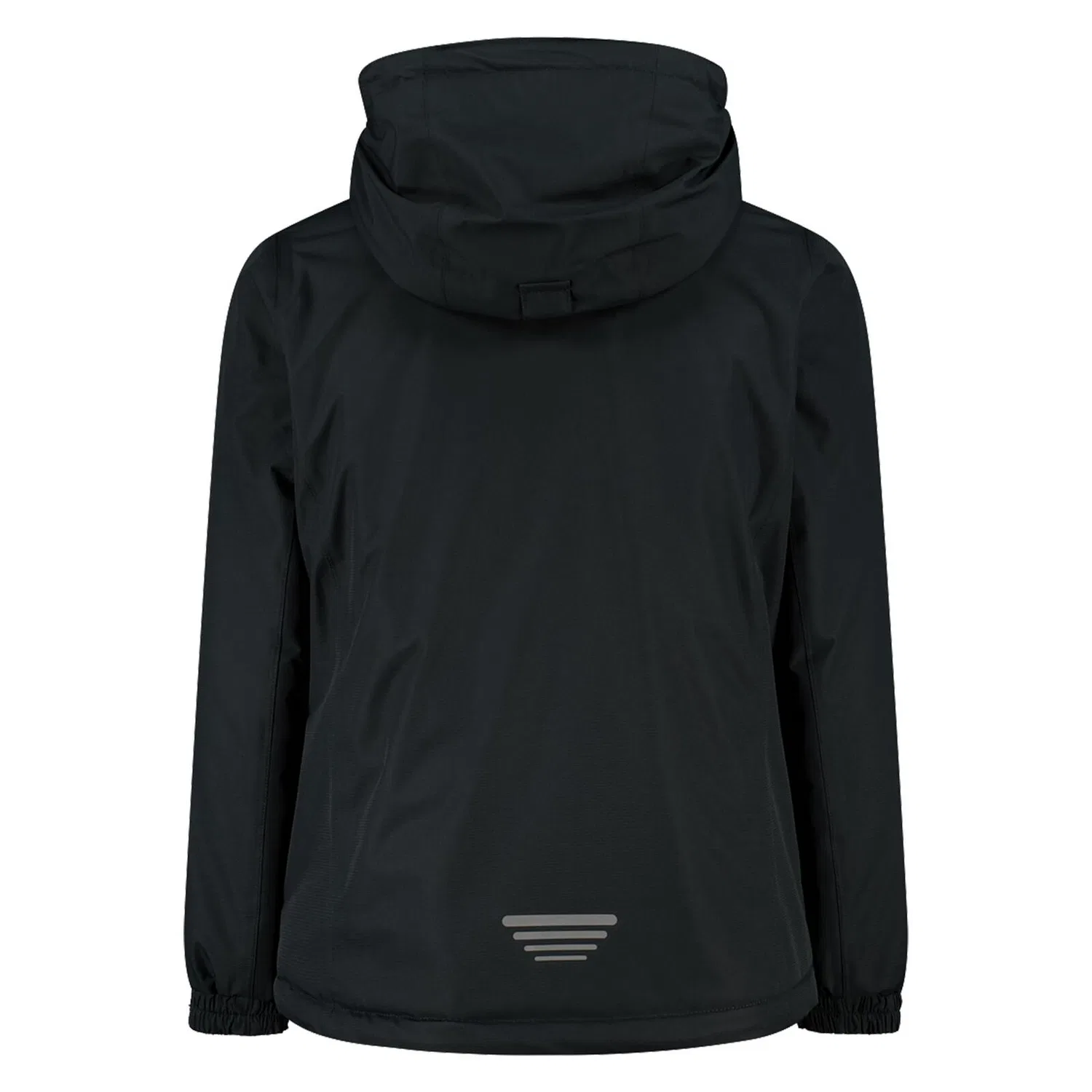 Детская ветрозащитная куртка Kid G Jacket Fix Hood Cmp, Schwarz Stahlgrau — фото 2