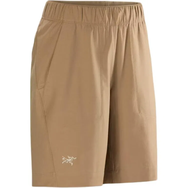 Женские шорты из холста с брендом Arcteryx, Sandstone Brown/Canvas