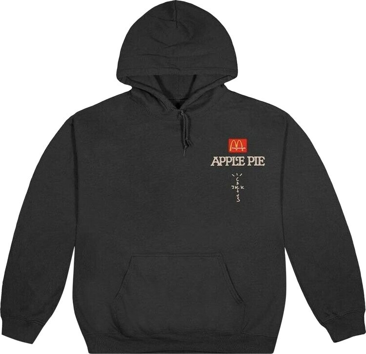 

Худи Cactus Jack by Travis Scott x McDonald's Apple Pie Hoodie 'Black', черный