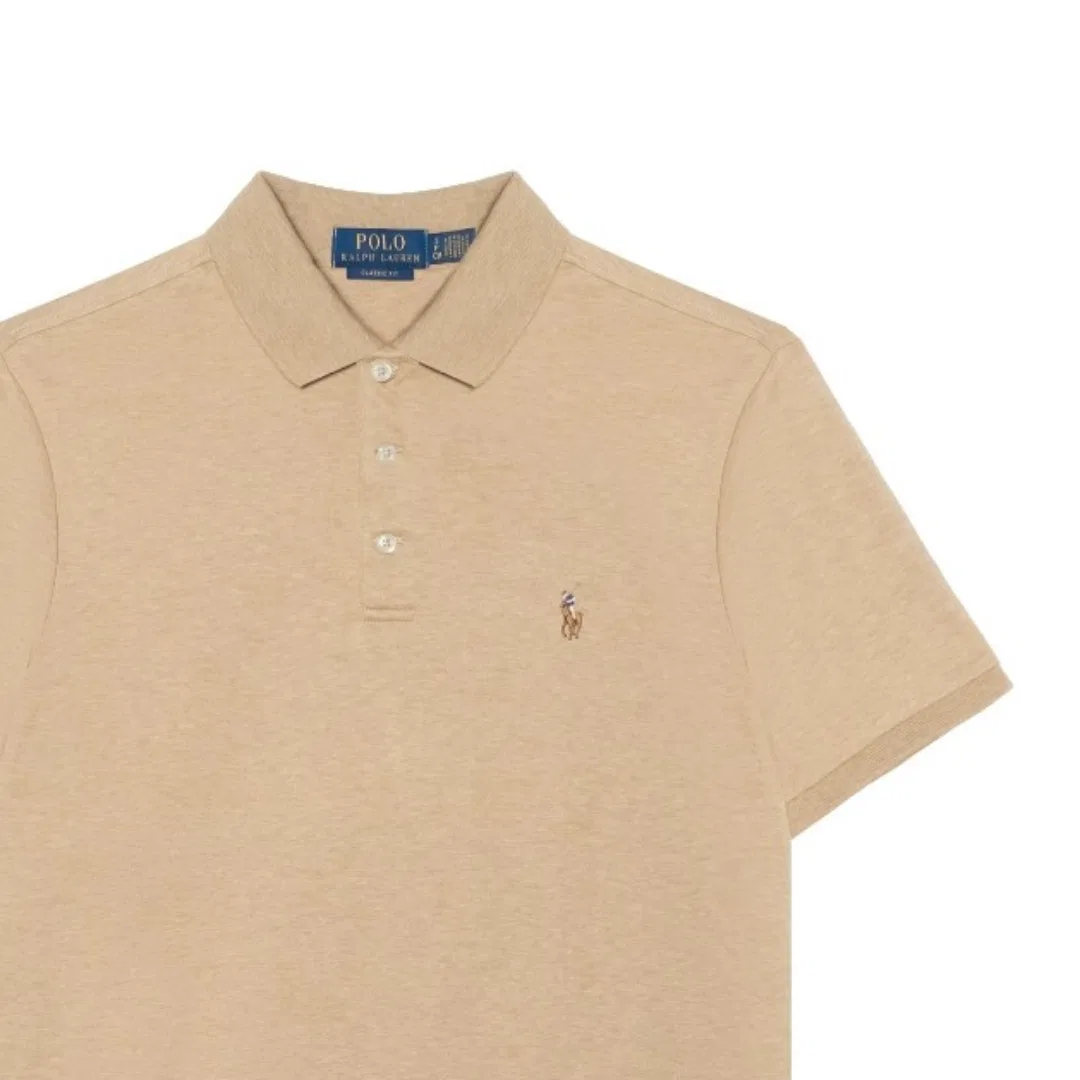 Мужское поло Camel Polo Ralph Lauren, Camel — фото 4