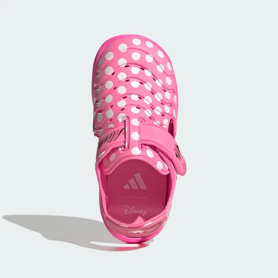 Детские сандалии с принтом Minnie Mouse Adidas Sportswear JQ4397, Белый — фото 3