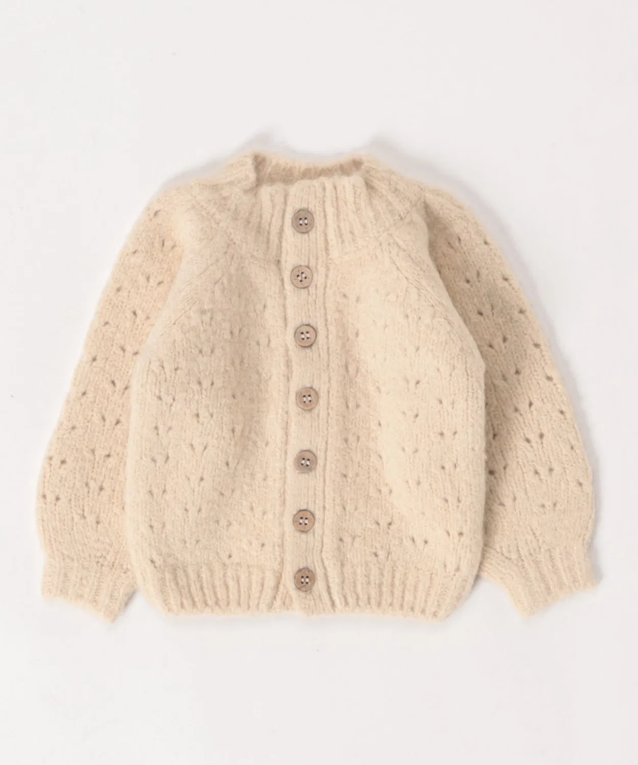 Детский кардиган с рукавом-фонариком TULIP CARDIGAN Rylee + Cru, Natural