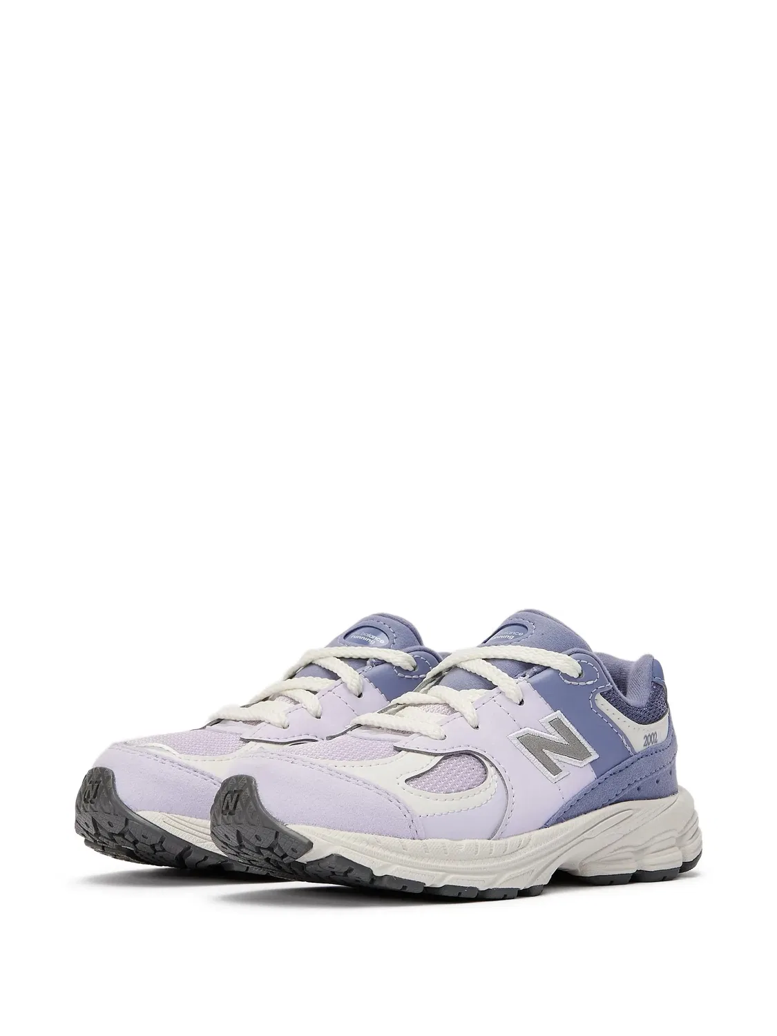 Кроссовки 2002R на шнуровке New Balance Kids, фиолетовый