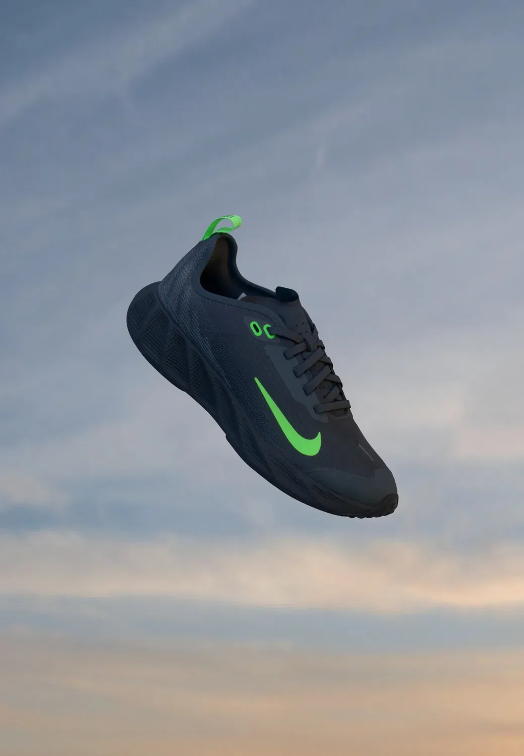 Кроссовки Ava x унисекс Nike Sportswear, Dark Smoke Grey/Green Strike/Black/Smoke Grey