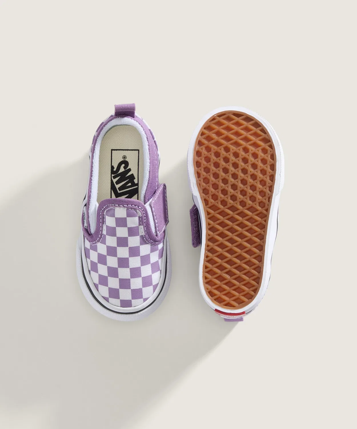 Детские кеды-слипоны с принтом Prism P VANS, Purple — фото 3