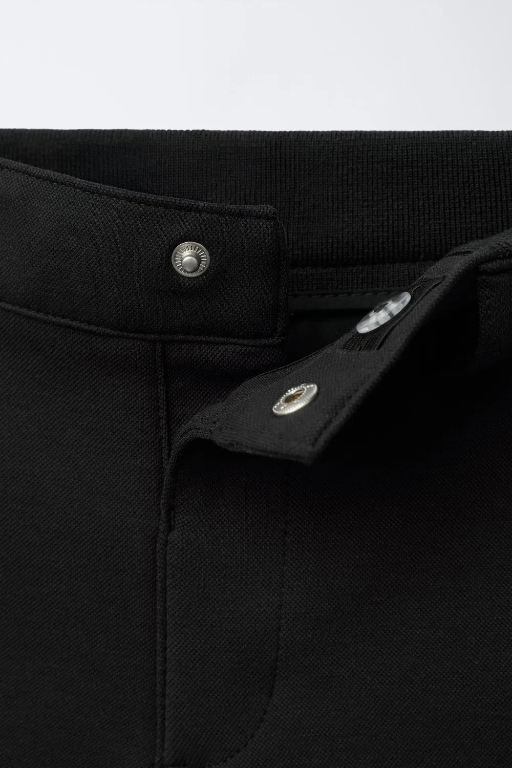Удобные бермудские шорты ZARA, Black — фото 3