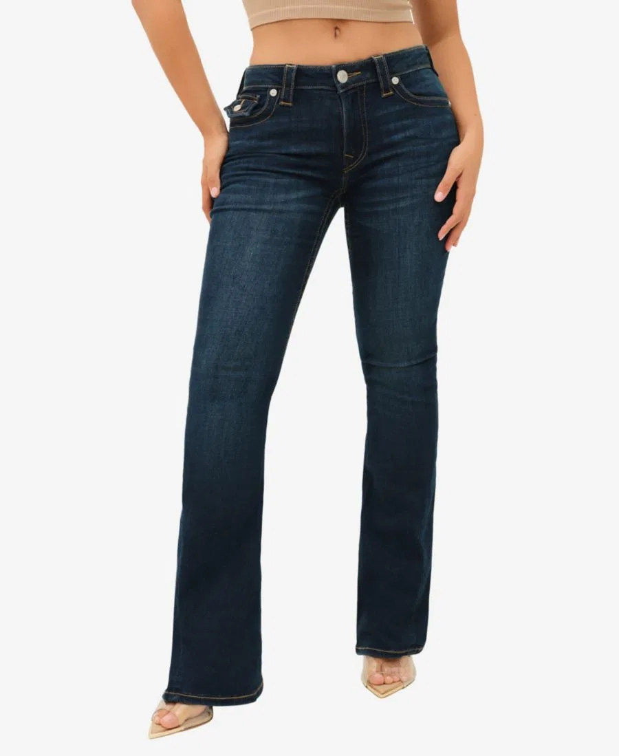 Джинсы клеш с завышенной талией Joey Flare True Religion, Indigo Upgrade