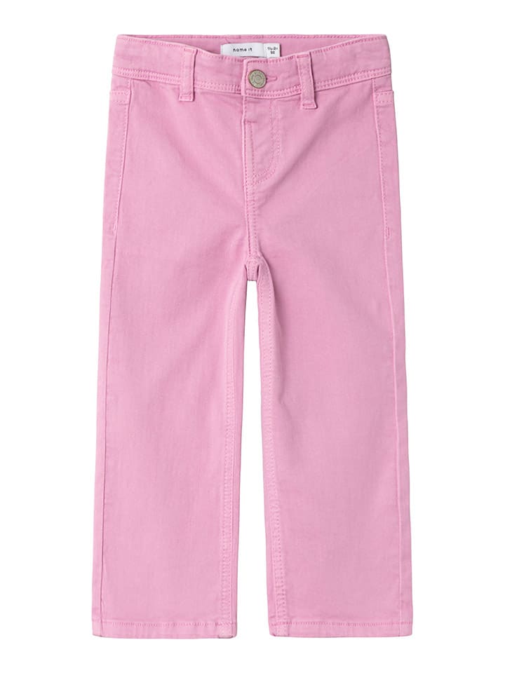 

Тканевые брюки name it Twillhose Polly, розовый
