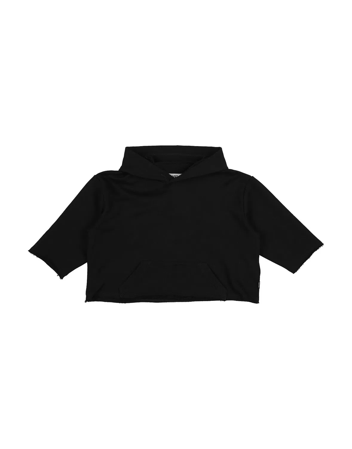 Детская худи для девочек с капюшоном MM6 Maison Margiela, черный