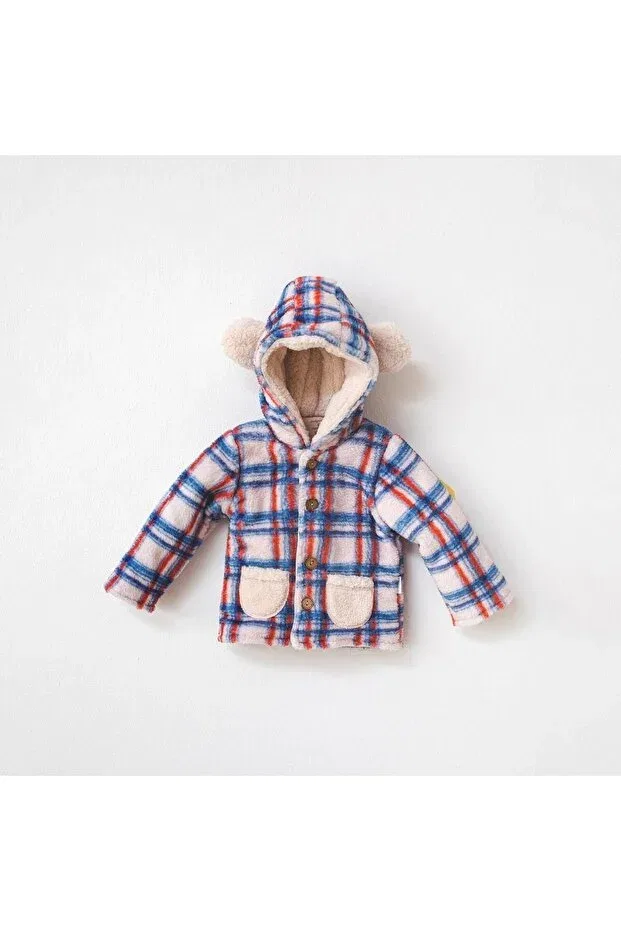 Детское пальто для девочек с капюшоном Camping bear Andywawa, Beige