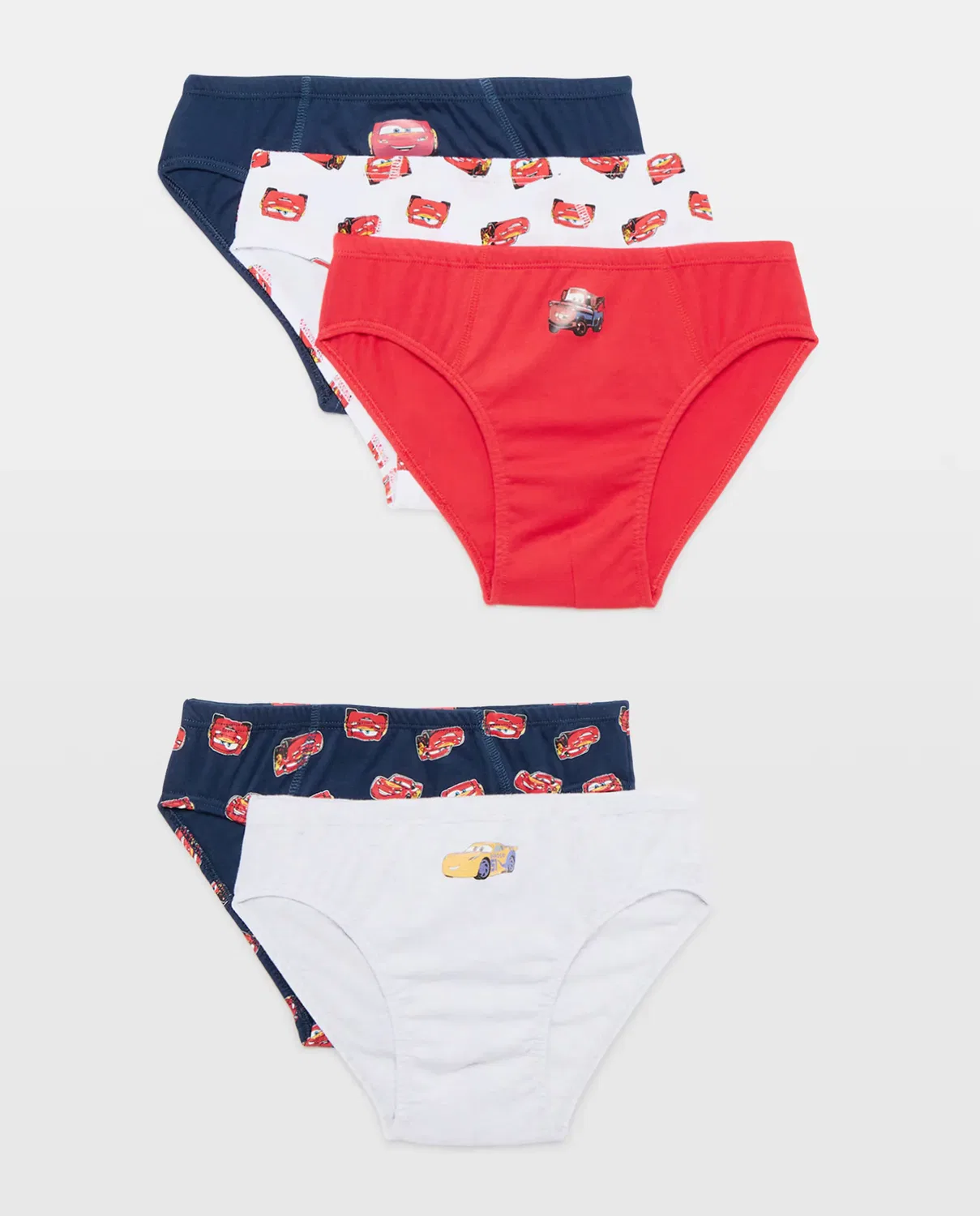 Детский комплект трусов для мальчиков CARS Cotton Juice, Multicolor