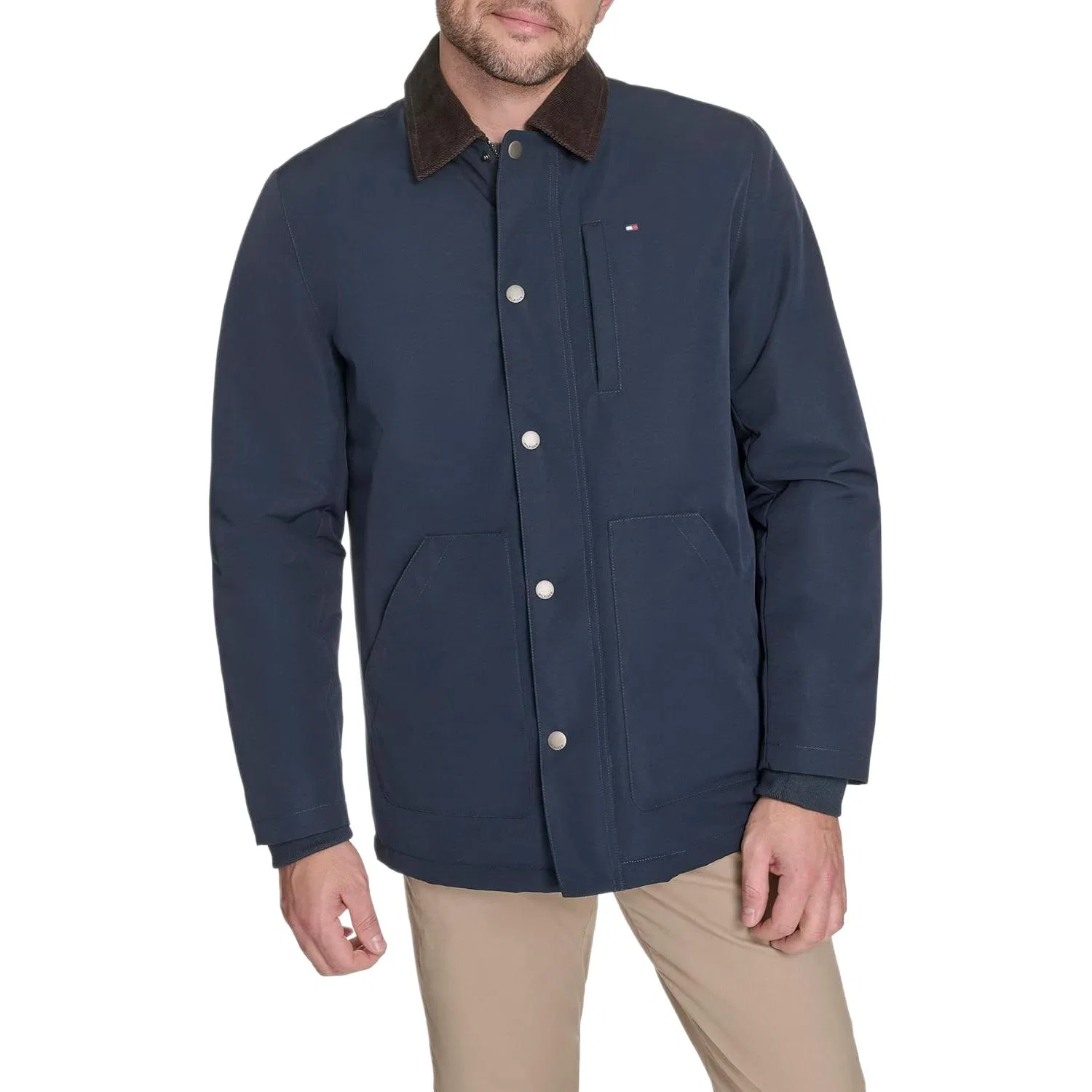 Мужское пальто Marine Lapel Moderate Tommy Hilfiger, Marine