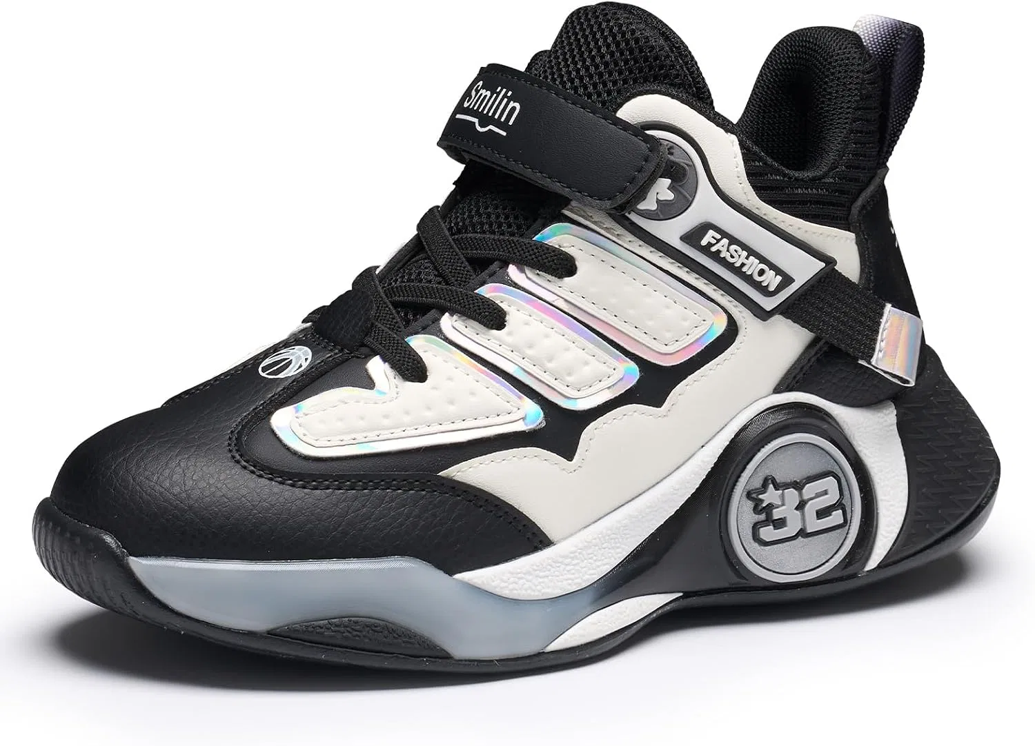 Детские кроссовки для мальчиков с липучкой SMILIN, White