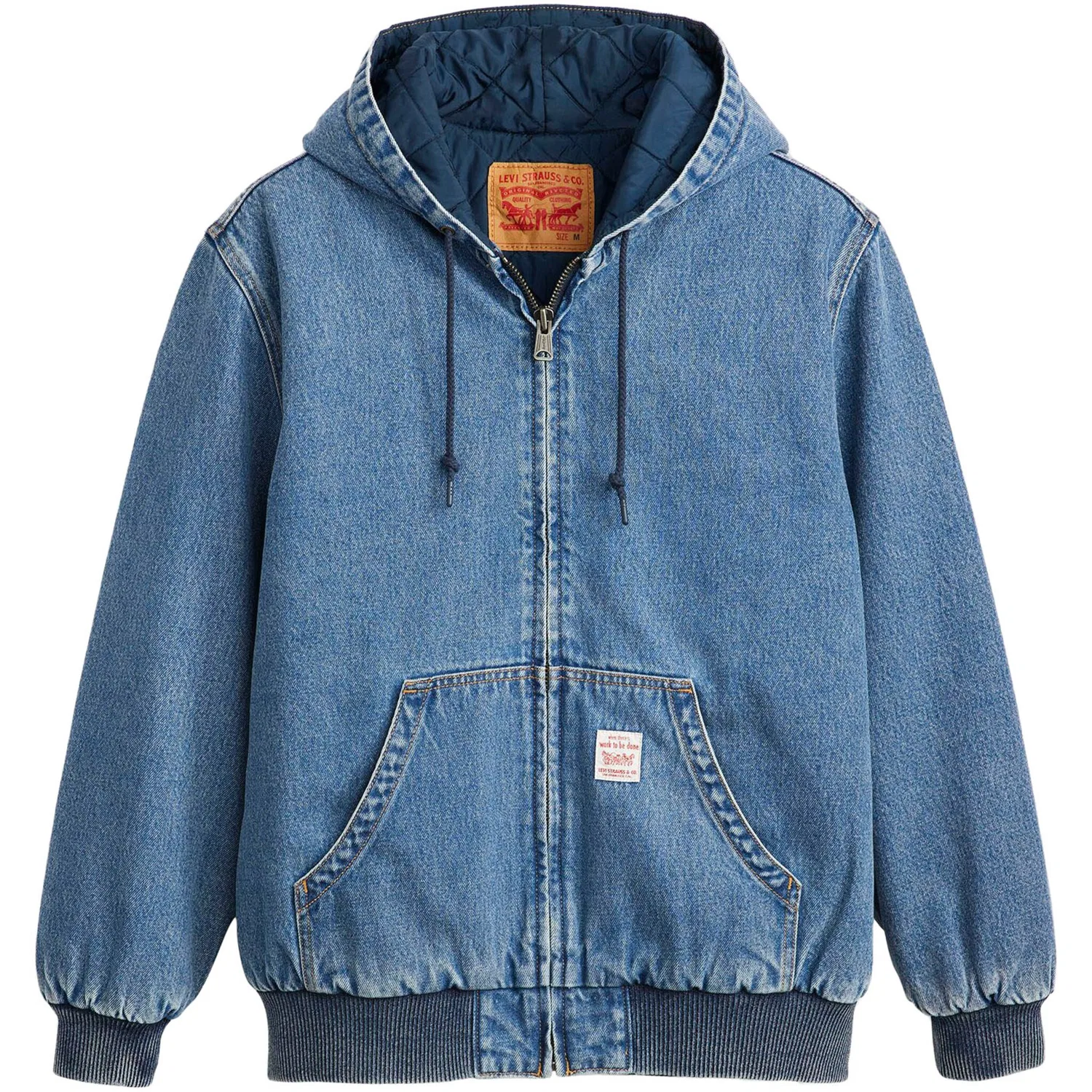 Мужская джинсовая куртка с капюшоном Levi's, Get Involved — фото 3