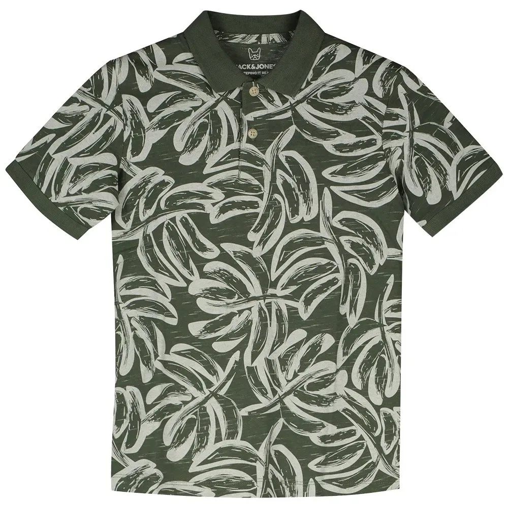 Поло с коротким рукавом Lafayette Jack & Jones, зеленый