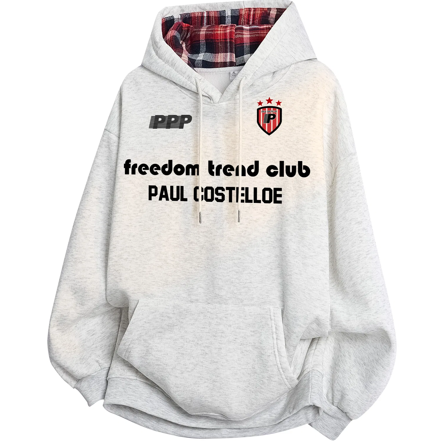 Детский свитшот унисекс из флиса Light Gray, Sweatshirt Unisex, Paul Costelloe