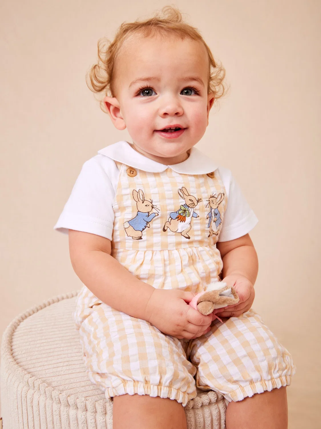 Комбинезон с боди, Peter Rabbit Jojo Maman Bébé, натуральный