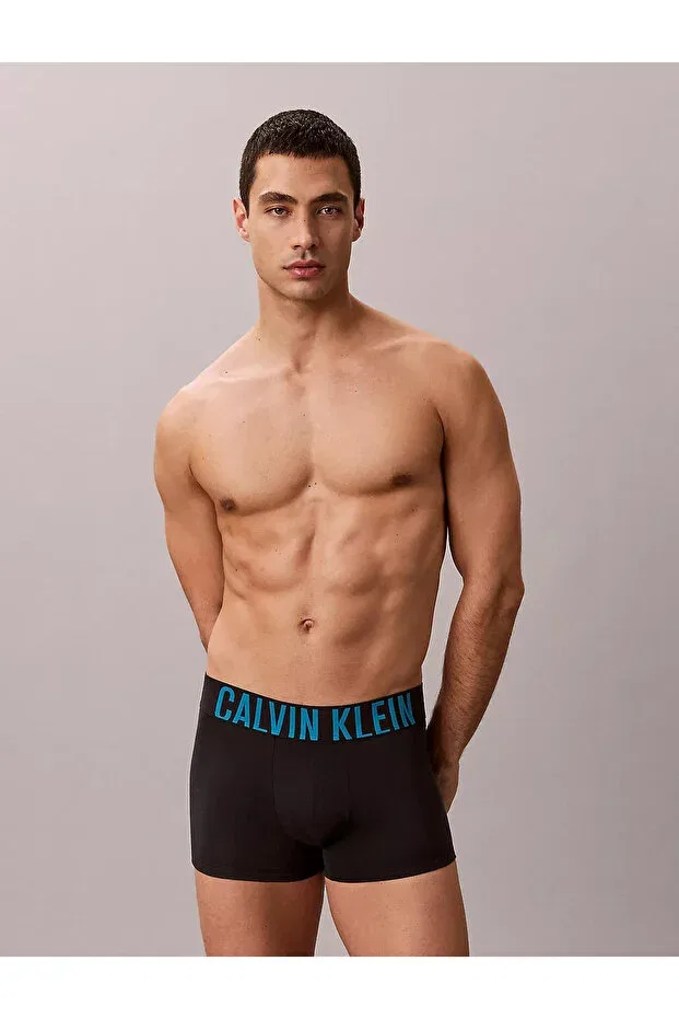 Мужские трусы-боксеры хлопковые Calvin Klein, Black-Black-Black-Black — фото 4