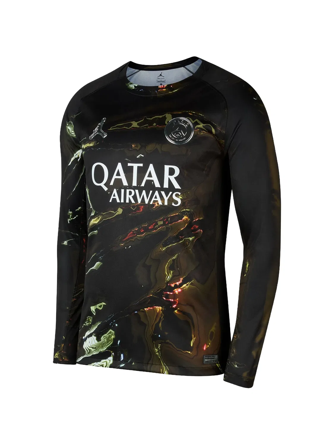 Футболка Night Edition Paris Saint-Germain Jordan, черный