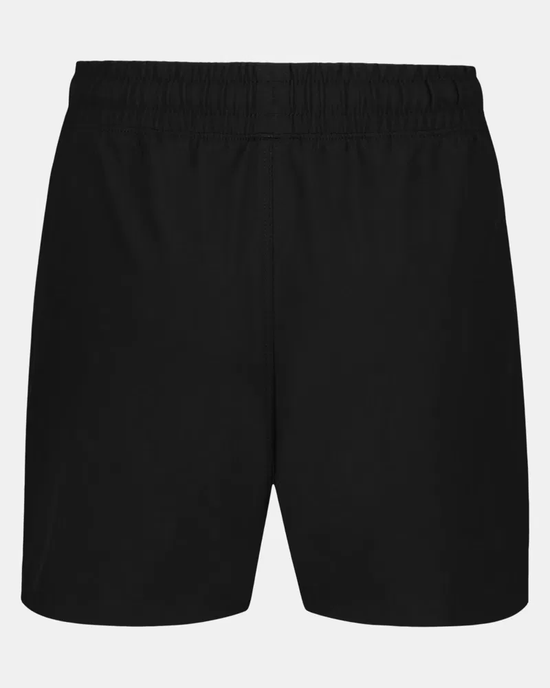 Шорты с внутренним швом 6,4 см быстросохнущие UA Base UnderArmour, Black/Steel — фото 3