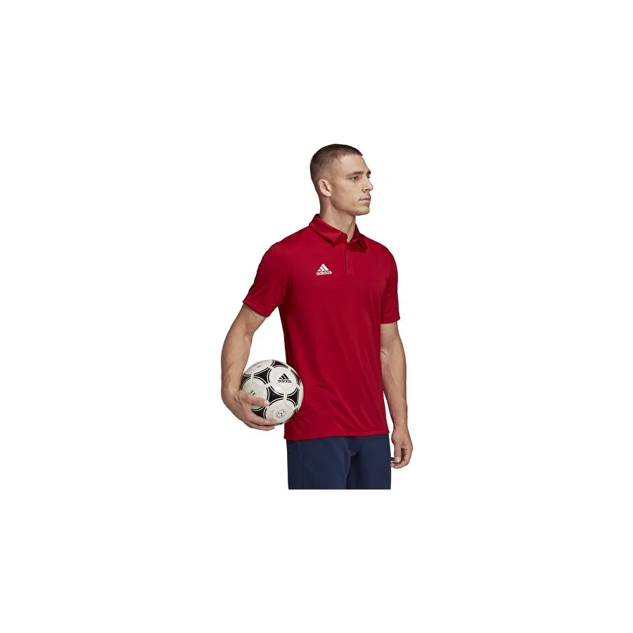 Мужская футболка поло с длинным рукавом Entrada 22 adidas, Красный — фото 4