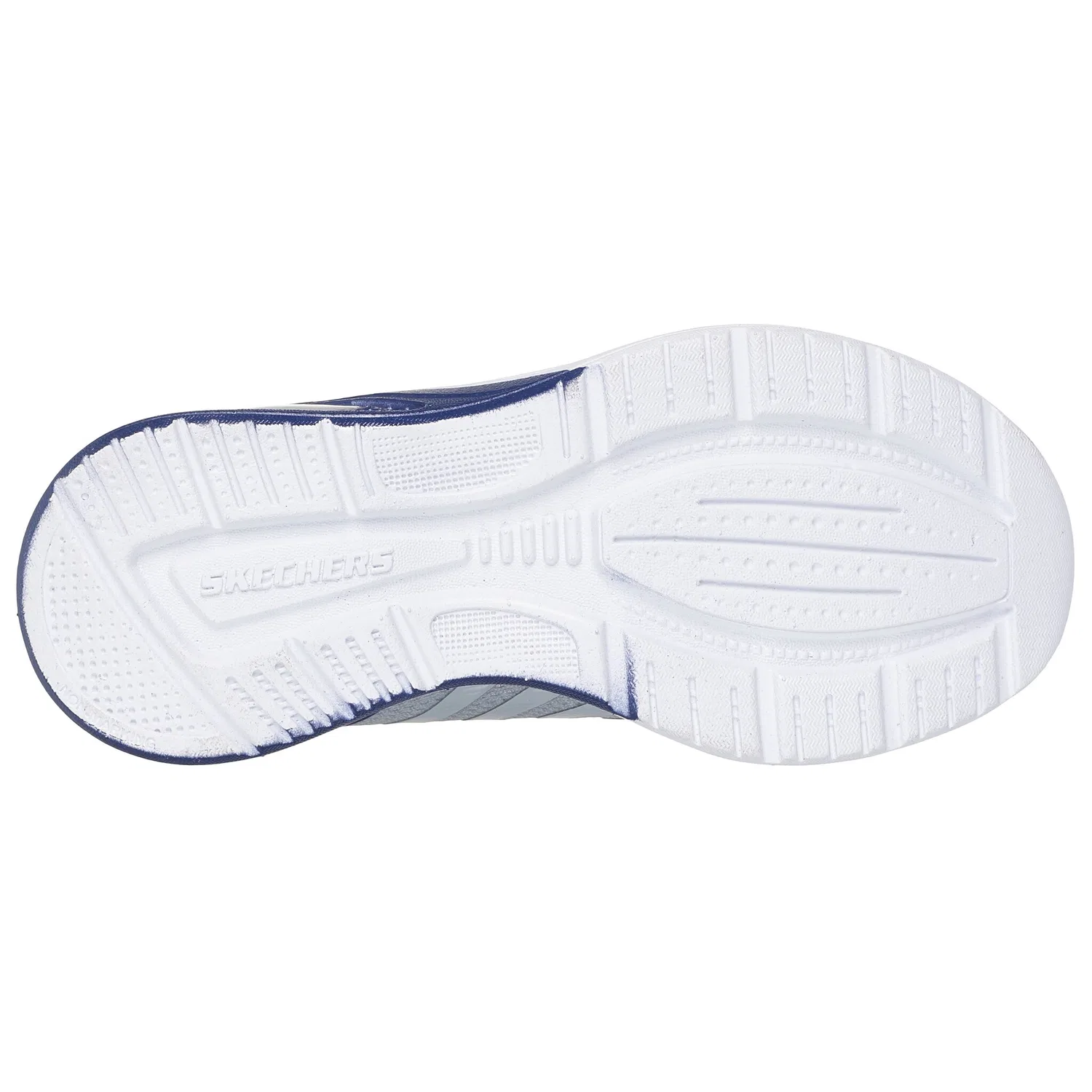 Детские кроссовки с воздушной подушкой Skechers MICROSPEC MAX ADVANCE, Gray-Navy-Orange — фото 3