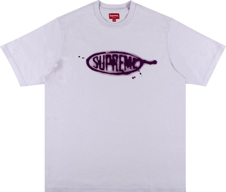 

Футболка Supreme Ink Blot Short-Sleeve Top 'Lavender', фиолетовый